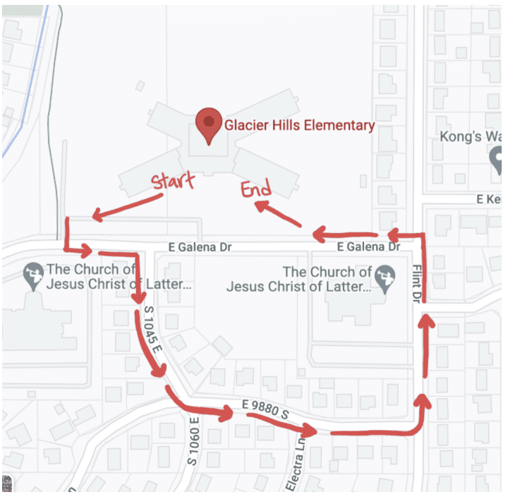 Halloween Parade Route